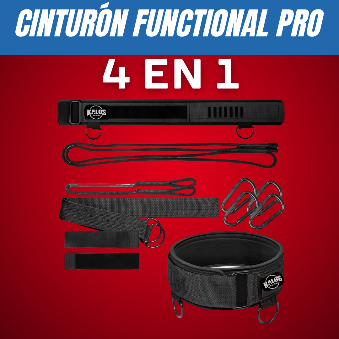 CINTURÓN FUNCIONAL PRO 4 EN 1