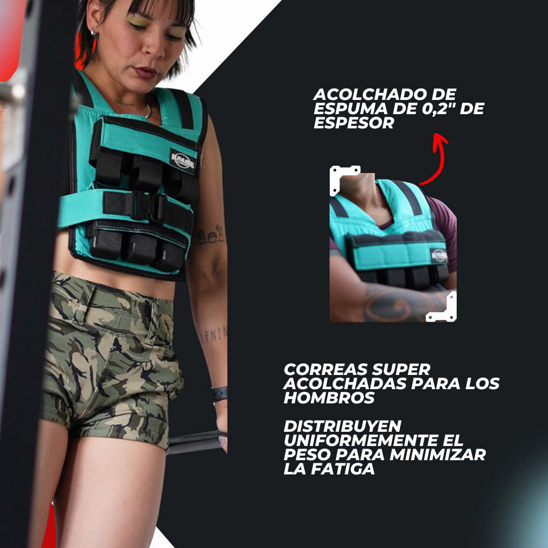 CHALECOS DE PESO 12KG