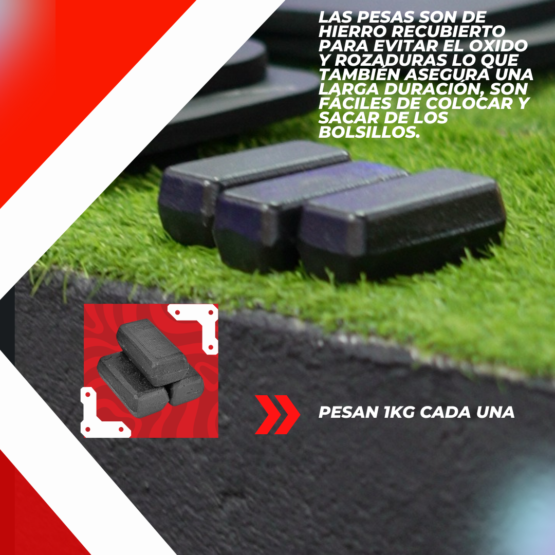 CHALECOS DE PESO 12KG